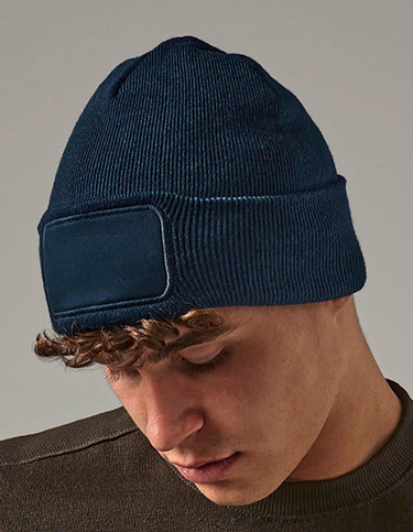 Strickmütze aus recyceltem Polyester