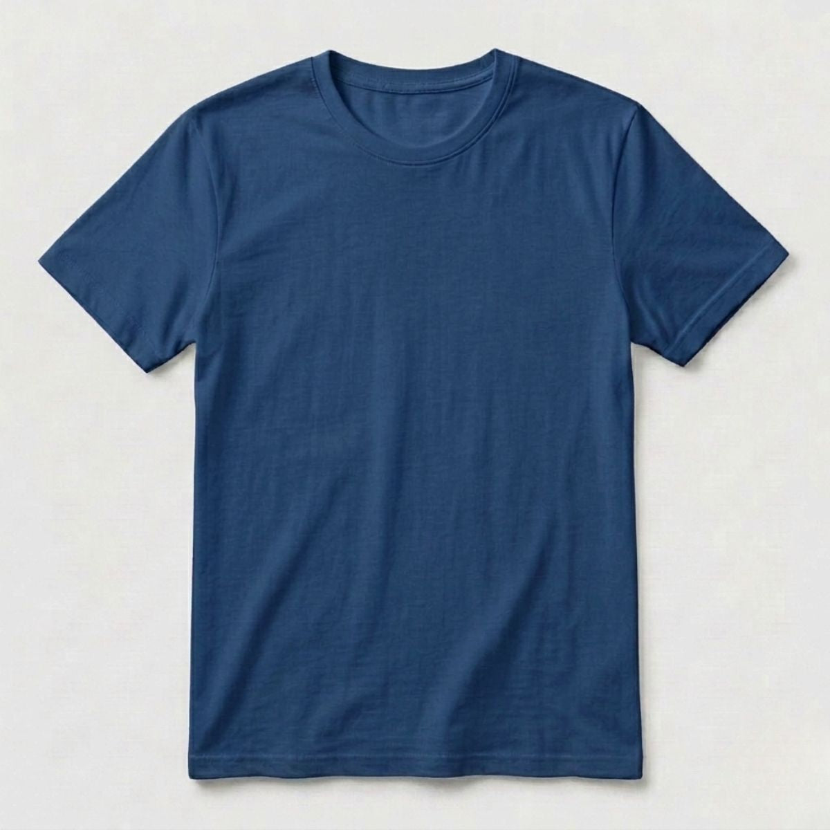 Cobalt Blue - Front - Zeitloses T-Shirt mit modernem Schnitt und weicher Baumwollqualität.