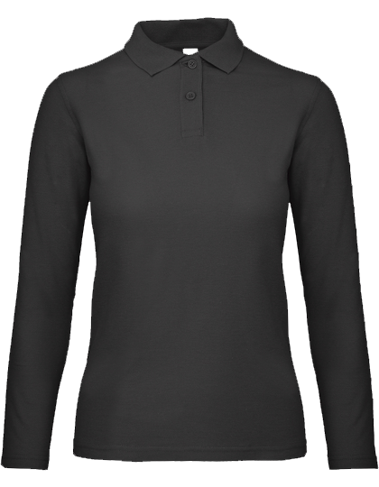 WOMEN BASIC LONG POLO SHIRT
