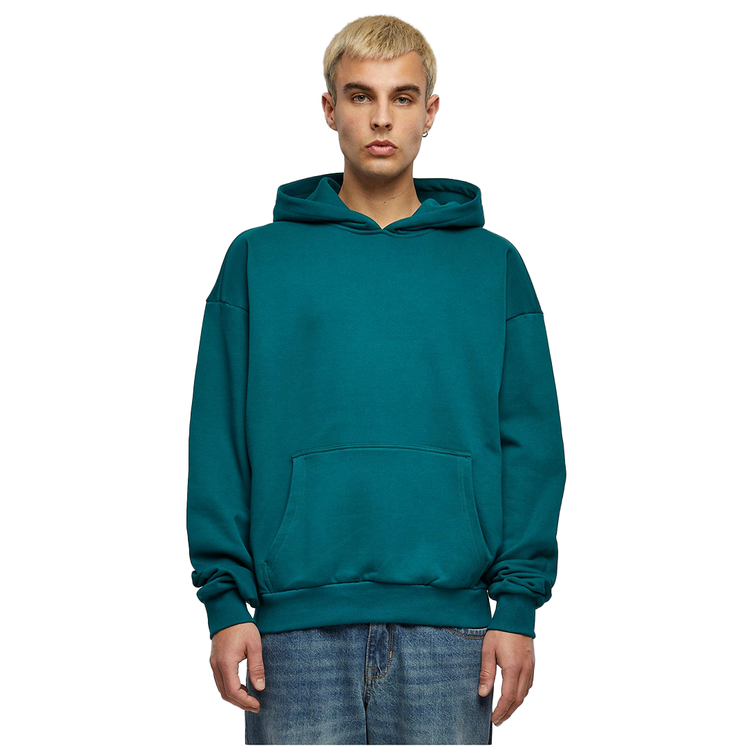 Retro Green - Front - Lässiger Oversize-Hoodie mit weichem Material und modernem Look.