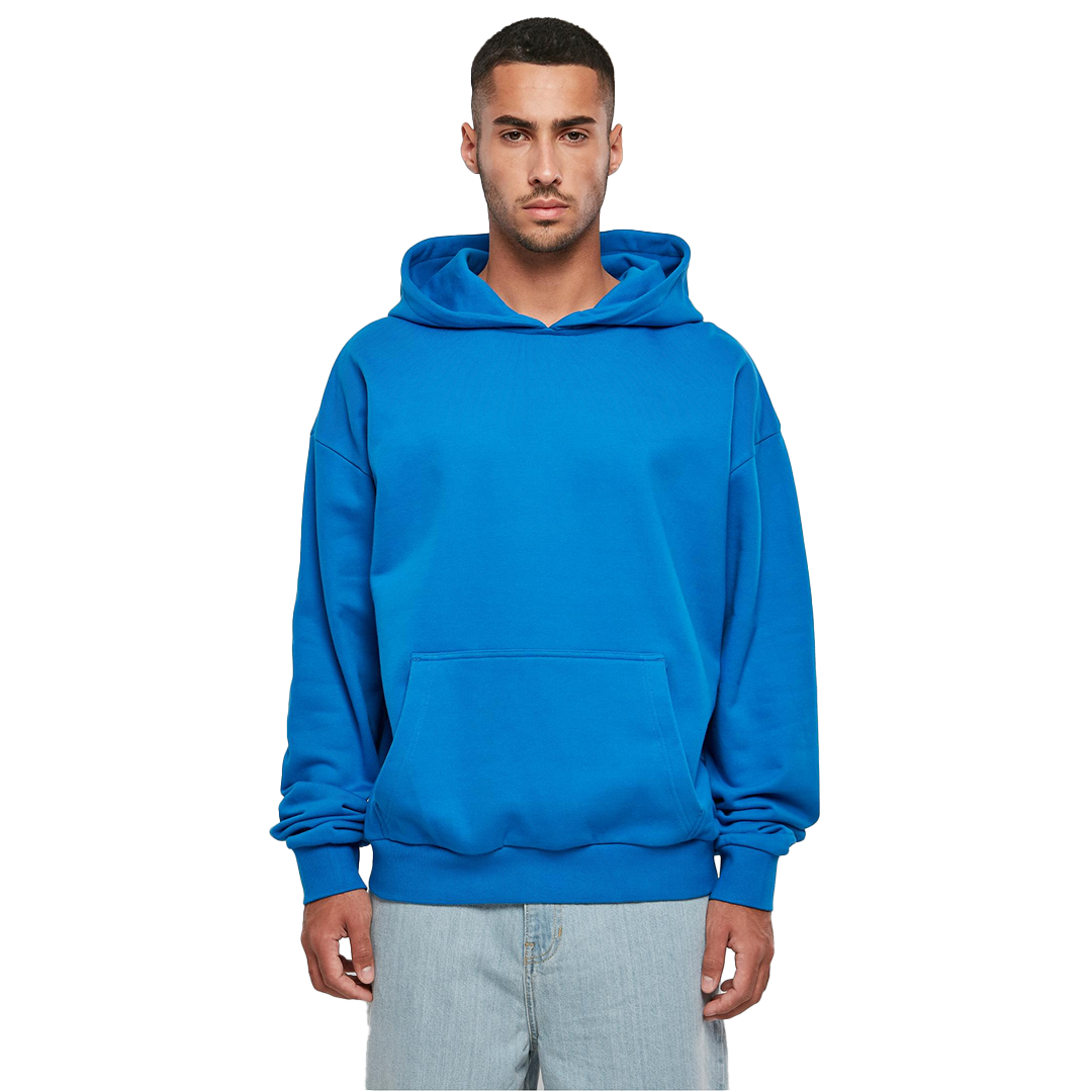 Cobalt Blue - Front - Lässiger Oversize-Hoodie mit weichem Material und modernem Look.