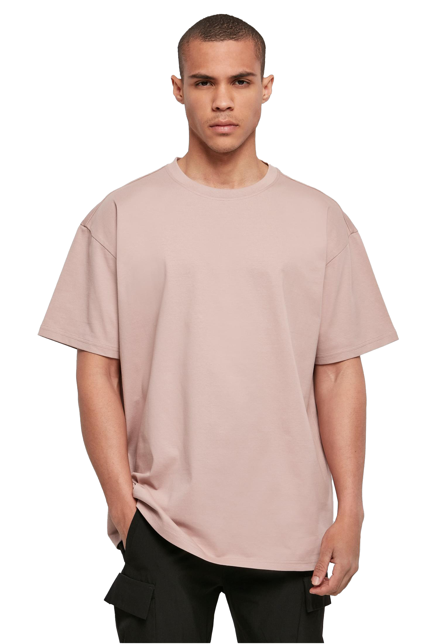 Sand - Front - Oversize-Shirt mit weichem Stoff und lässigem Streetwear-Style