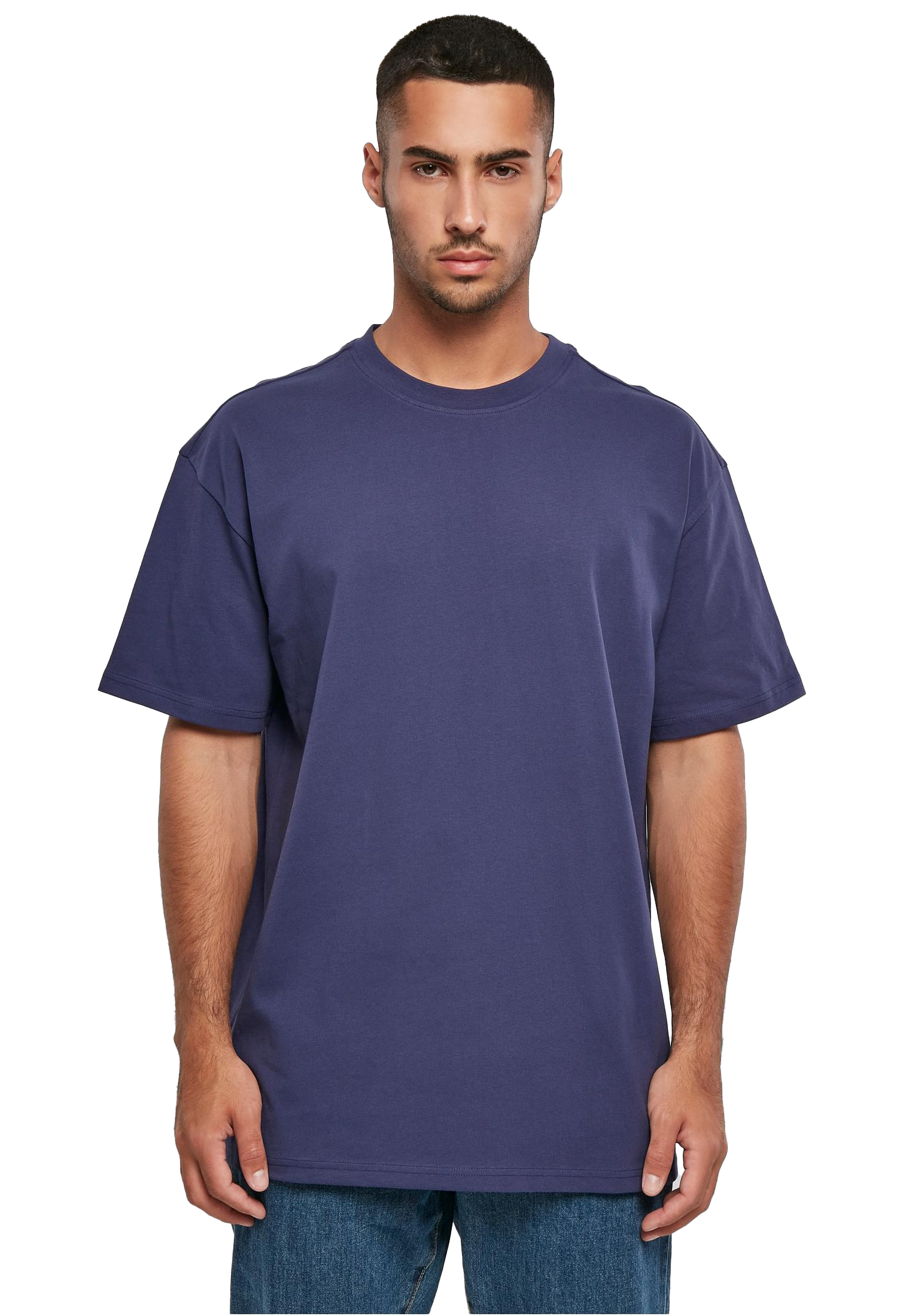 Purple Night - Front - Oversize-Shirt mit weichem Stoff und lässigem Streetwear-Style